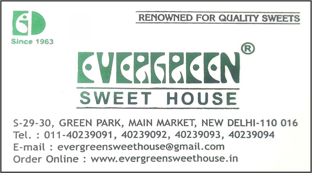 EVERGREEN SWEET HOUSE (Green Park Sweet Shop)